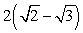 <strong>Rewrite the expression below by rationalizing the denominator.Simplify your answer. </strong> A) B) C) D) E)