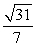<strong>The length L of the hypotenuse of a right triangle is where x and y are the lengths of the other two sides.Find the length of the hypotenuse when the other sides measure 1 unit and units.</strong> A) 1 unit B) units C) units D) units E) units