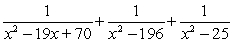 Simplify the following rational expression.