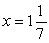 <strong>Solve the equation below. </strong> A) B) C) D) E)