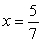 <strong>Solve the equation below. </strong> A) B) C) D) E)