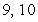<strong>Find two consecutive integers whose product is 10 more than the square of the smaller number.</strong> A) B) C) D) E)