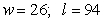 <strong>The length of a rectangle is 10 feet less than 4 times the width of a rectangle. If the perimeter of the rectangle is feet, find the width and the length.</strong> A) B) C) D) E)
