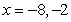 <strong>Solve the quadratic equation below by factoring. </strong> A) B) C) D) E)