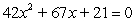 <strong>Solve: </strong> A) B) C) D) E)