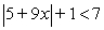 <strong>Solve: </strong> A) B) C) D) E) no solution