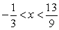 <strong>Solve: </strong> A) B) C) D) E) no solution