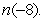 <strong>Given find </strong> A) 320 B) -41 C) 321 D) -81 E) 319