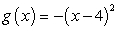 <strong>Use the graph of to write an equation for the function whose graphs is shown below. </strong> A) B) C) D) E)