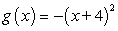 <strong>Use the graph of to write an equation for the function whose graphs is shown below. </strong> A) B) C) D) E)