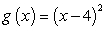 <strong>Use the graph of to write an equation for the function whose graphs is shown below. </strong> A) B) C) D) E)