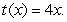 The monthly cost C of running the machinery in a factory for t hours is given by The number of hours t needed to produce x products is given by Find the equation representing the cost C of manufacturing x products.