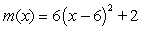 <strong>Compare the graph of with </strong> A) shifts right units, shifts downward units, and shrinks by a factor of B) shifts right units, shifts upward units, and stretches by a factor of C) shifts left units, shifts downward units, and stretches by a factor of D) shifts right units, shifts upward units, and shrinks by a factor of E) shifts left units, shifts upward units, and stretches by a factor of