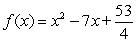 <strong>Determine the vertex of the graph of the quadratic function </strong> A) B) C) D) E)