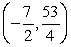 <strong>Determine the vertex of the graph of the quadratic function </strong> A) B) C) D) E)