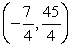 <strong>Determine the vertex of the graph of the quadratic function </strong> A) B) C) D) E)