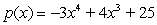 <strong>Describe the right-hand and the left-hand behavior of the graph of </strong> A) Because the degree is even and the leading coefficient is negative, the graph falls to the left and falls to the right. B) Because the degree is even and the leading coefficient is negative, the graph rises to the left and falls to the right. C) Because the degree is even and the leading coefficient is negative, the graph falls to the left and rises to the right. D) Because the degree is even and the leading coefficient is negative, the graph rises to the left and rises to the right. E) Because the degree is odd and the leading coefficient is negative, the graph rises to the left and rises to the right.