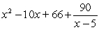<strong>Use long division to divide. </strong> A) B) C) D) E)
