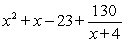 <strong>Use synthetic division to divide by </strong> A) B) C) D) E)