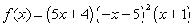 <strong>Using the factors and , find the remaining factor(s) of and write the polynomial in fully factored form.</strong> A) B) C) D) E)