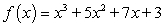 <strong>Match the graph with one of the following functions below. Function I : Function II : Function III : Function IV : Function V : </strong> A) Function I B) Function IV C) Function V D) Function II E) Function III