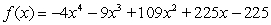 <strong>Find all the rational zeros of the function </strong> A) B) C) D) E)