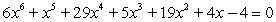 <strong>Find all real solutions of the polynomial equation </strong> A) B) C) D) E)