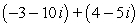 <strong>Simplify and write the following complex number in standard form. </strong> A) B) C) D) E)