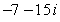 <strong>Simplify and write the following complex number in standard form. </strong> A) B) C) D) E)