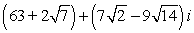 <strong>Combine and write the answer in standard form.</strong> A) B) C) D) E)