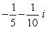 <strong>Write the following expression as a complex number in standard form. </strong> A) B) C) D) E)