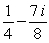 <strong>Simplify and write the answer in standard form.</strong> A) B) C) D) E)