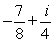 <strong>Simplify and write the answer in standard form.</strong> A) B) C) D) E)