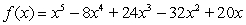 <strong>Write as a product of linear factors given that and are zeros of the polynomial.</strong> A) B) C) D) E)