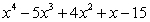 Write the polynomial in completely factored form.(Hint: One factor is )