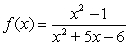 Determine the equations of any horizontal and vertical asymptotes of