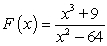 Determine the vertical and slant asymptotes of the rational function below.