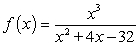 Determine which of the following rational functions has a vertical asymptote of and no horizontal asymptote. Function I : Function IV : Function II : Function V : Function III :