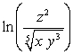 <strong>Expand the logarithmic expression Assume all variable expressions represent positive real numbers.</strong> A) B) C) D) E)
