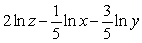 <strong>Expand the logarithmic expression Assume all variable expressions represent positive real numbers.</strong> A) B) C) D) E)