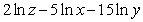 <strong>Expand the logarithmic expression Assume all variable expressions represent positive real numbers.</strong> A) B) C) D) E)