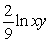 <strong>Expand the given logarithmic expression.Assume all variable expressions represent positive real numbers. </strong> A) B) C) D) E)