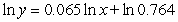 <strong>The approximate lengths and diameters (in inches) of common nails are shown in the table.Find a logarithmic equation that relates the diameter of a common nail to its length </strong> A) B) C) D) E)