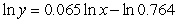 <strong>The approximate lengths and diameters (in inches) of common nails are shown in the table.Find a logarithmic equation that relates the diameter of a common nail to its length </strong> A) B) C) D) E)