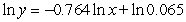 <strong>The approximate lengths and diameters (in inches) of common nails are shown in the table.Find a logarithmic equation that relates the diameter of a common nail to its length </strong> A) B) C) D) E)