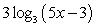 <strong>Apply the Inverse Property of logarithmic or exponential functions to simplify the expression below. </strong> A) B) C) D) E)