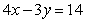 <strong>Solve each system of equations by the substitution method. </strong> A) B) C) D) E) no solution