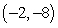 <strong>Solve the system below by method of substitution, if possible. </strong> A) no solution B) C) D) , E)