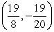 <strong>Solve the system of equations below by the substitution method. </strong> A) B) C) D) E) no solution