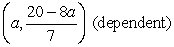 <strong>Solve the system by the method of elimination. </strong> A) B) C) D) E) inconsistent